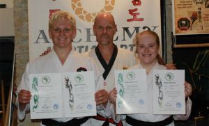 Alchemy bags medals in tang soo do African youth champs